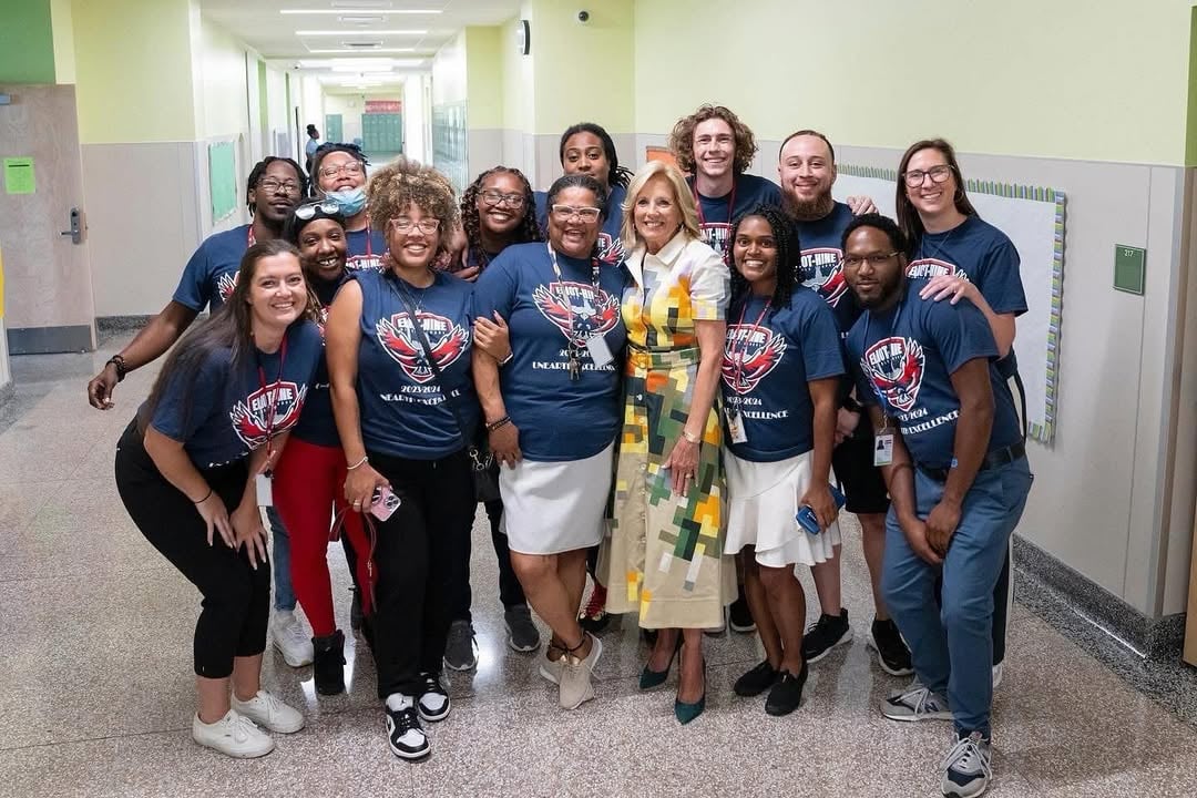 As we wrap up #TeacherAppreciationWeek, I am sending love and gratitude to all of my fellow teachers who change the world, one student at a time. 💕