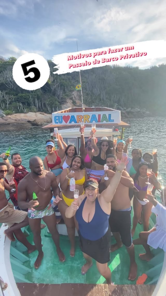 5 motivos para você fazer o Passeio de Barco Privativo com a Arraial Plus 🛥🙏🏼...Garanta já o seu Passeio de Barco com a Arraial Plus. Oferecemos uma experiência inesquecível em Arraial do Cabo. ......Roteiro exclusivo, mais privacidade, conexão com a natureza e possibilidade de Assar o churrasco a bordo. ..... . .⚠️ Visite Arraial do cabo, viva essa experiência!. . .📲 faça uma cotação, temos um Barcoconfortável e seguro pra te oferecer 🤩. . .💥 Gostou desse conteúdo? Mande-nos um Direct e saiba tudo sobre esse lugar mágico 🤩. . .📲Envie essa paisagem linda para umamigo(a). . .📸Marinheiro: @matheusvenzel_——————————————————————Consulte-nos via WhatsApp (21)97997-2711#arraialdocabo #regiaodoslagos#passeiodebarcoprivativo #passeioprivativo#arraialplus #explore #travel #viajar #turismo#rio #riodejaneiro by @arraialplus