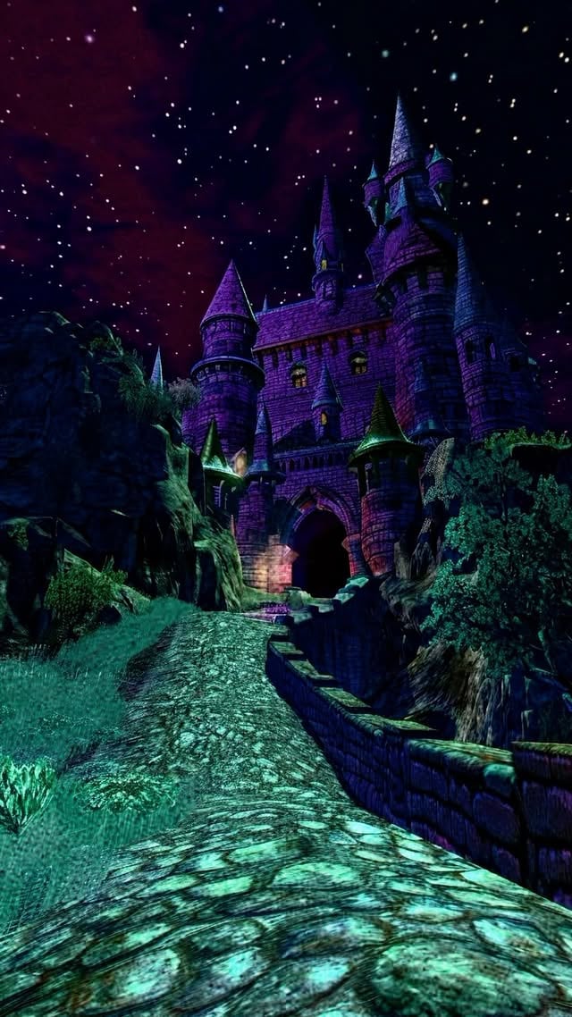 Midnight Castle RPG.#2000snostalgia #ps2 #liminalspace #dreamcore #medieval AI Generated by @en4ria