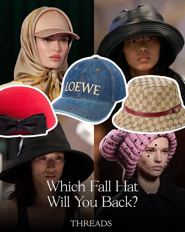 Your hat era starts now 🧢💁‍♀️🔎: New Season hats, bucket hats, style inspo, luxury accessories, winter styling, personal shoppers by @threadsstyling