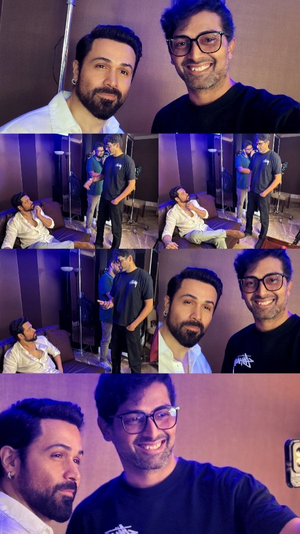 Shot something as a Producer of Mbrella Films, for Amazon Prime India, in association with @eo2_exp Team @manab_saha12 @manaligiri DOP/Director @sidmadethis 2nd Cam DOP @dharmeetbajwaTeam @mbrellafilms Producer @advait_vaidyaPC @chanyars.png PA @damien_huaAkkha Bollywood ek taraf, Emraan Hashmi ek taraf.. Well I got to know the authentic story from Emraan Hashmi Himself, behind this dialogue that has become so famous due to the way Raghav Juyal delivered it in the scene.. but the line actually comes from one of Aryan Khans friend who is a big fan of Emraan, and he always used to say this to Aryan whenever they talked about emraan.. It was a pleasure meeting you and working with you @therealemraan looking forward for more future projects together.. the best shoot experience and the way everything went so smoothly for me as a Producer it was a first. Such a beautiful soul that you are.. thank you for being this cool.. #emraanhashmi #reels #reelitfeelit #viralreels #bollywood #producerlife #shoot #shootday #reelinstagram by @advait_vaidya