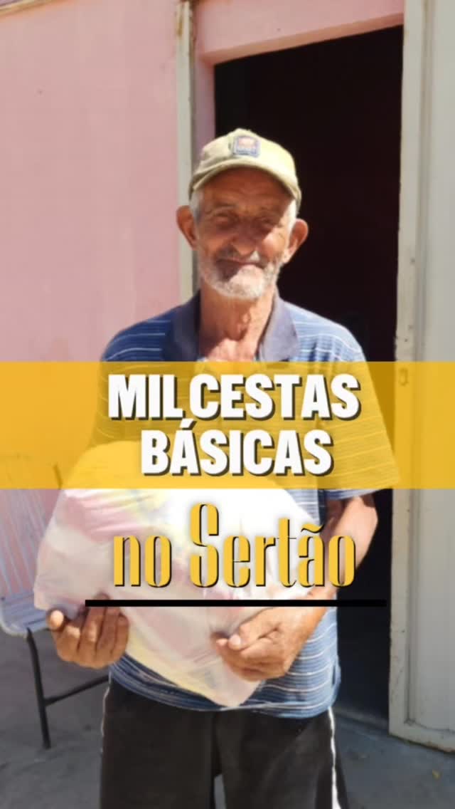 Doamos mil cestas básicas no Sertão. E vocês ajudaram! ❤️🌵🛒Graças a Deus e a todos vocês, meu livro gerou um lucro de R$350 mil, mas eu e minha esposa decidimos doar todo esse valor. Vamos fazer três ações sociais e essa foi a primeira. Deus é bom! 😀🔥Em breve vou falar sobre as outras duas ações. #acaosocial #projetosocial #cestabasica #primopobre by @eduardofeldberg