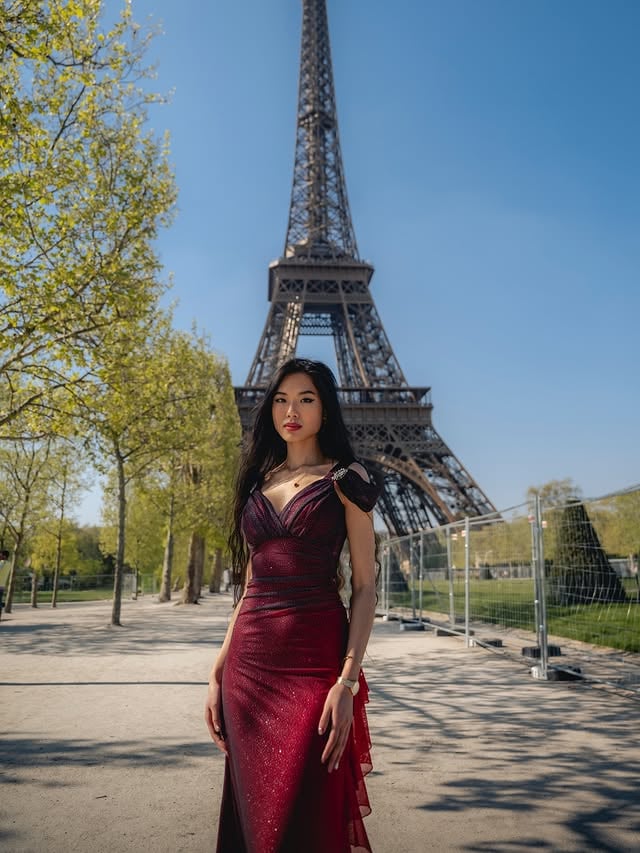 model vs chess Paris Eiffel Tower edition out on my YouTube now 😌😌😌🇫🇷🗼🌹♟️sorry it took so long for ep 3 of the model vs chess series to come out but better late or never! Had a couple of different edits that my team and I wanted to try and settled on this being the best version ❤️😆 thank you for giving it a watch!! also the filming day itself was absolutely crazy bc we had a table planned for the shoot but it was glass and broke during the move to Avenue Joseph Bouvard 😬 #paris #dress #classy #eiffeltower #chess by @nemochess