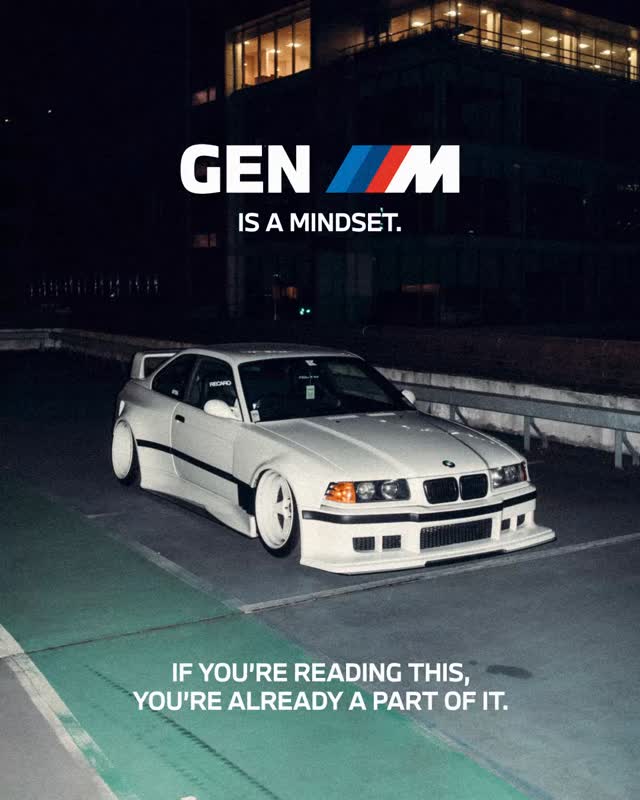 You don't join GEN M. You are GEN M.It's not what sits on your driveway, it's what drives you. If power gets your heart racing then welcome home.You’re not discovering something new, you’re recognising what’s always been there.We are all GEN M.#BMW #BMWM #GENM #IAMGENMBMW M5 Touring. Mandatory information according to German law 'Pkw-EnVKV' based on WLTP: energy consumption weighted combined: 18.1-17.6 kWh/100 km and 5.3-5 l/100 km; CO₂ emissions weighted combined: 119-114 g/km; CO₂ classes: with discharged battery G; weighted combined C-D; Fuel consumption with depleted battery combined: 10.9-10.7 l/100km; electric range: 61-63 km.BMW M2 Coupé. Mandatory information according to German law 'Pkw-EnVKV' based on WLTP: energy consumption combined: 10.2-9.7 l/100 km; CO₂ emissions combined: 230-221 g/km; CO₂ class(es): G.BMW M3 Competition Touring with M xDrive. Mandatory information according to German law 'Pkw-EnVKV' based on WLTP: energy consumption combined: 10.4 l/100 km; CO₂ emissions combined: 235 g/km; CO₂ class(es): G.BMW XM Label. Mandatory information according to German law 'Pkw-EnVKV' based on WLTP: energy consumption weighted combined: 23 kWh/100 km and 6.2 l/100 km; CO₂ emissions weighted combined: 140 g/km; CO₂ classes: with discharged battery G; weighted combined E; Fuel consumption with depleted battery combined: 12.8 l/100km; electric range: 76 km. by @bmwm