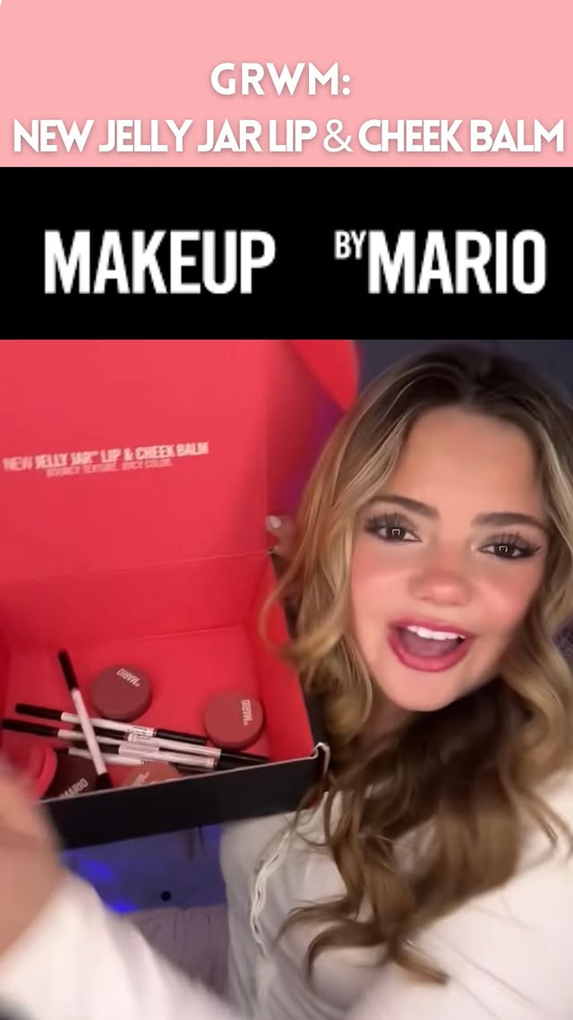 @makeupbymario is only adding to my blush blindness and I LOVE it! 💕I am so in love with the Jelly Jar™ Lip & Cheek Multi-Use Balm! The texture is sooo fun and the color is super pigmented so a little goes a long way! 💋Products used:Jelly Jar™ Lip & Cheek Multi-Use BalmUltra Suede® Sculpting Lip Pencil#makeupbymario #grwm #makeuplook #teenmakeuplook #blushblindness by @isabellaklein__