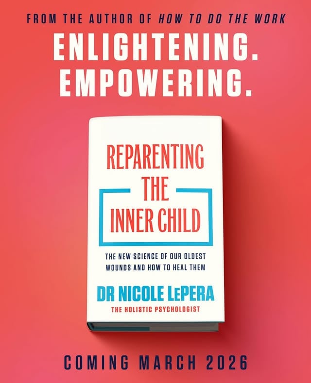 IM SO PROUD AND EXCITED TO ANNOUNCE MY NEXT BOOK Now, more than ever, we need inner child healing and this book gives you a step by step guide. It breaks down all the research and science of why you are the way you. And most importantly, it gives you a clear path to get unstuck. The stories included come from over a decade of my clinical work and will leave so many of you feeling seen for the first time.This book is for you if:- you have childhood trauma and want to heal- you want to understand epigenetics (hint: genetics aren’t fixed)- you want the complete guide to post traumatic growth - you’re the black sheep waking up to generational cycles - you fall into old patterns and want to finally break free - you want healthy fulfilling relationships This book is a legacy book for me. I poured endless hours into it. I wrote and rewrote the chapters. I researched so deeply with hopes that the new science transformation and resilience could reach as many as possible. My intention is to show every reader that what you’re looking for is, and has always been, inside of you. Comment “BOOK” then check your DMs to pre-order. Pre-orders mean a lot to authors, and most importantly they will help me spread this important message to as many as possible #selfhealers by @the.holistic.psychologist