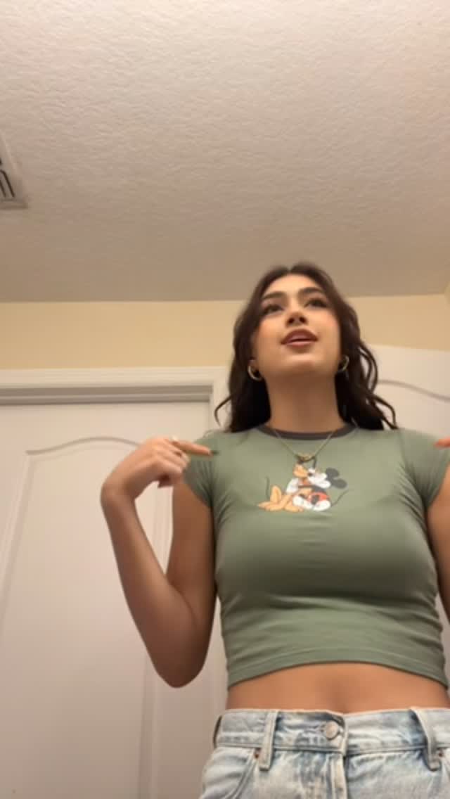 I’m wearing this baby shirt!! Can it pass for a normal tshirt? by @kylinmilan
