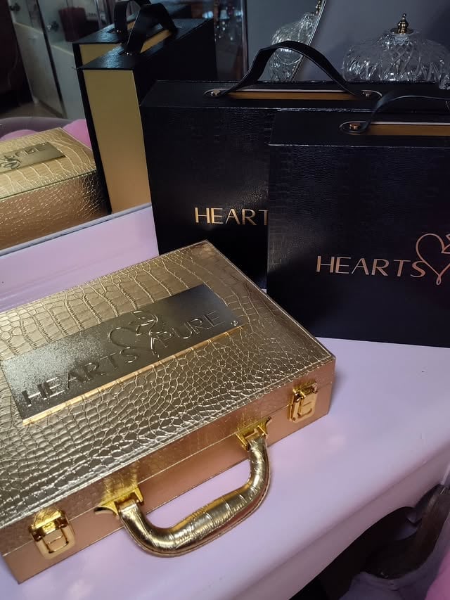 Hearts Pure Cosmetics @blacchyna by @its_krystalann