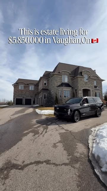 New Listing 🔥

$5,850,000

📍21 Stallions Crt in Vaughan,On🇨🇦

6+2 🛌
10 🛁

8,414 Sqft + Over 4481 Sqft Basement

110 x 536 Ft (Irregular) 1.515 Acre Lot! Ravine
Inground Pool, 4 Car Garage, Theatre Room 

Located in Prestigious Churchill Estates

Contact @salernorealestate @mikeysalrealestate @salernorealestate @thesalernoteam for more info or to book a private showing. 

#salernorealestate #vaughanrealestate #luxuryrealestate