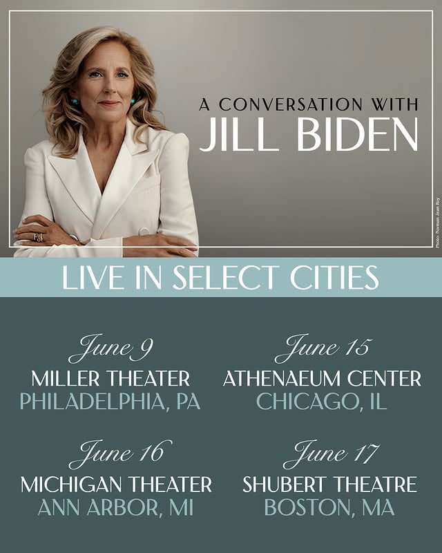 I’m excited to announce my upcoming VIEW FROM THE EAST WING book tour!I’ll be visiting select cities to share stories from my time as First Lady—the moments you didn’t see and the lessons I’ll carry with me forever. Pre-sale registration is live at the link in my bio. I’d love for you to join me. 💕