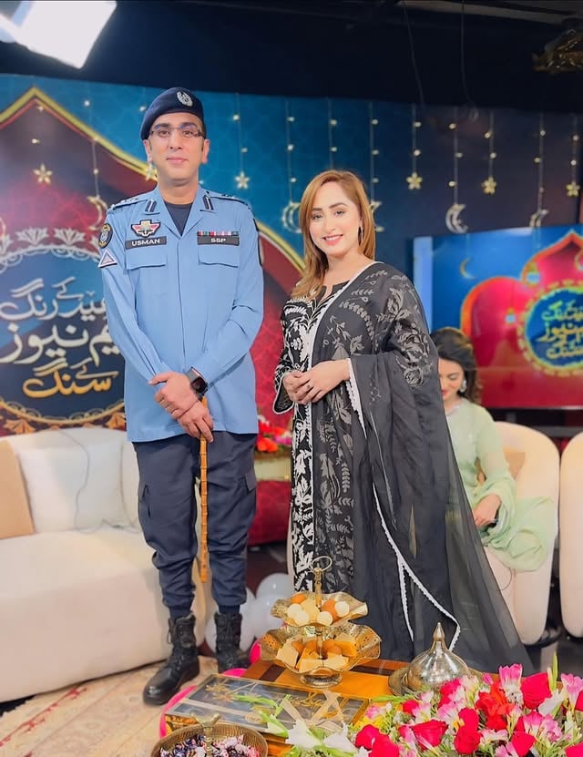 Pleasure meeting the SSP Investigation Islamabad police 👮‍♀️ . Always inspiring to see the strength, professionalism, and dedication of Islamabad Police working day and night for the safety of our city. Salute to our real heroes. 🇵🇰#IslamabadPolice #SSPInvestigation #Islamabad #RespectOurPolice #LawAndOrder #PakistanPolice #ProudMoment #PublicService #RealHeroes #ServingTheNation #PakistanZindabad #IslamabadLife #CityOfIslamabad #OfficialMeetup #InspiringLeadership #Professionalism #WomenInMedia #MediaPersonality #HostLife #MorningShowHost #MehwishCh #MehwishChOfficial #MehwishChHost #MehwishChDiaries #MehwishChMoments #MehwishChInIslamabad #PublicFigurePakistan #InstaPakistan #ExplorePakistan #ViralPost by @mehwishchaudharyofficiall