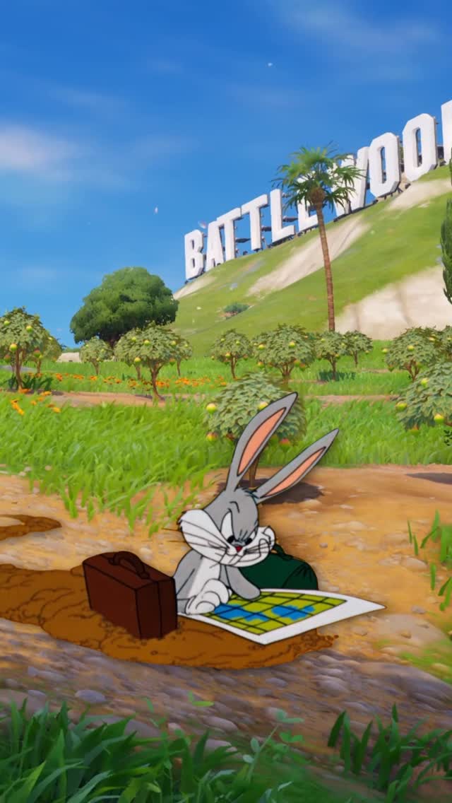 looks like some kind of island 🤔 @fortnite by @looneytunes