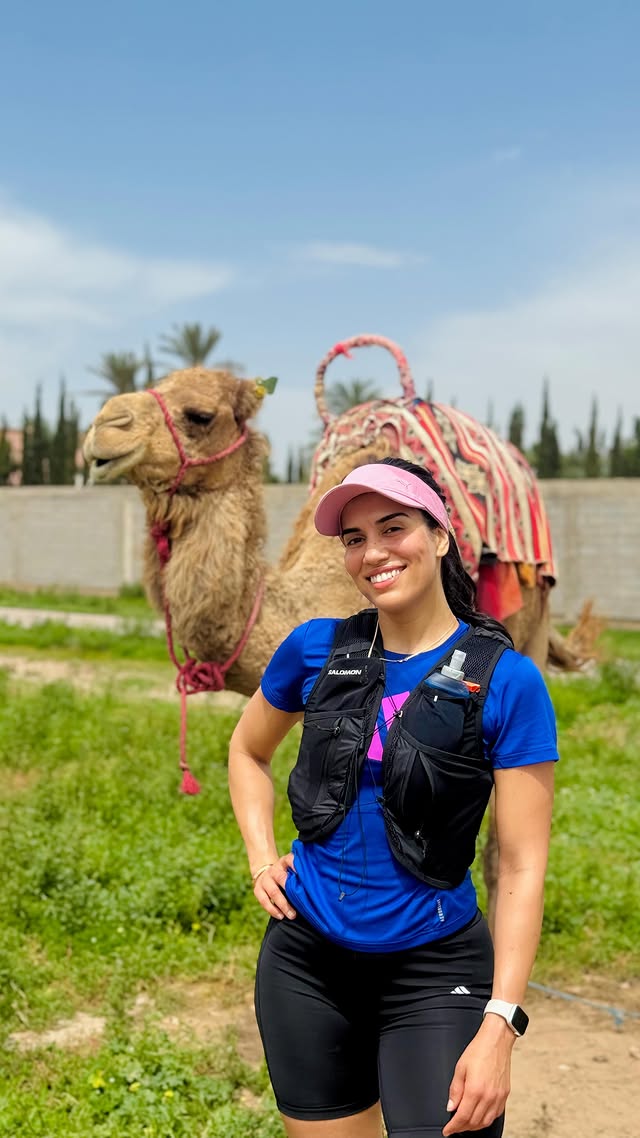 Running through the magic of Marrakech 🏃🏻‍♀️🔥Every step hits different here. ❤️