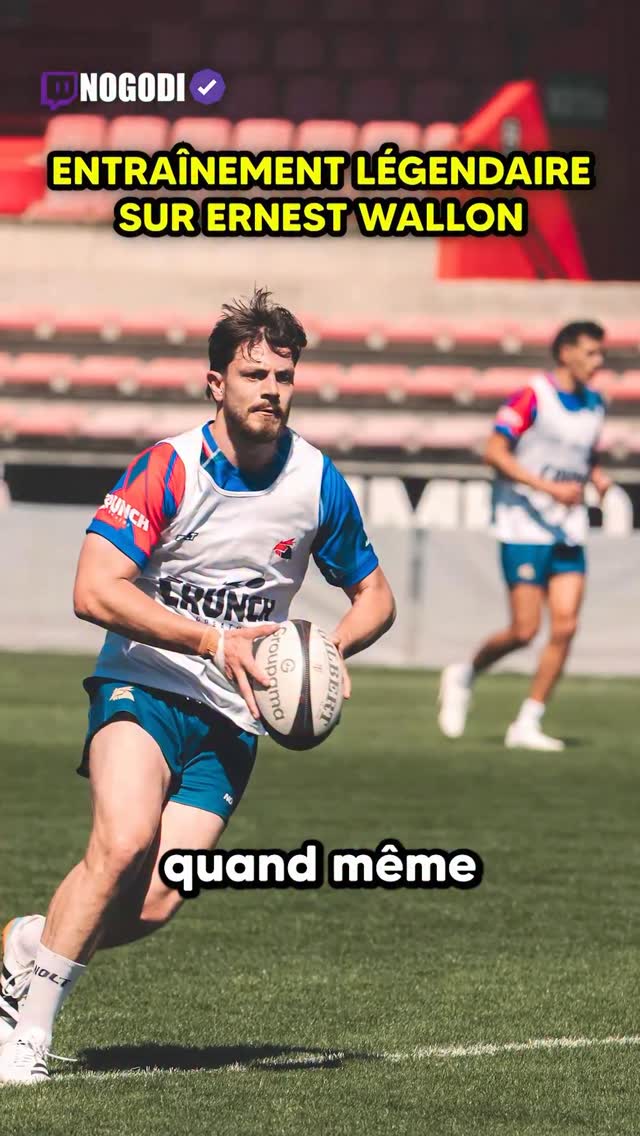 Merci pour l’accueil @stadetoulousainrugby !🏉 @crunchcreator by @nogodi_