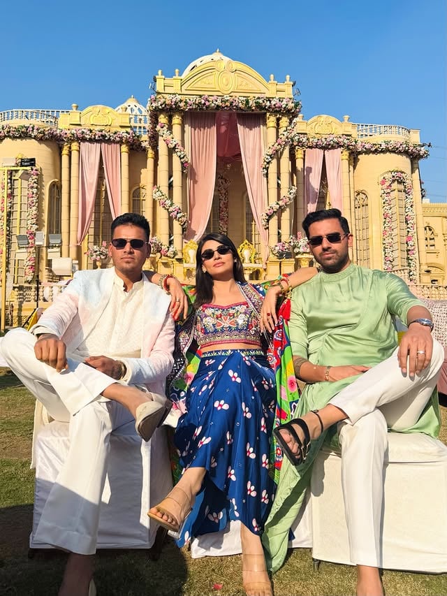 Tomorrow’s the big day! ❤️I’ll always be cheering for you both! No matter what, even if you’re stuck on the bench 😜#MIvsCSK #IPL2026 #Chahars by @maltichahar
