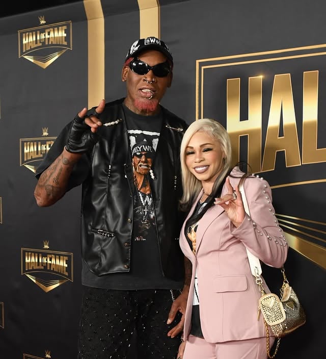 Official HALL OF Fame 🤯NWO 4 LIFE 🙌🏾 THANK YOU @yellayella409 #nwo #halloffame #wrestling #vegas by @dennisrodman