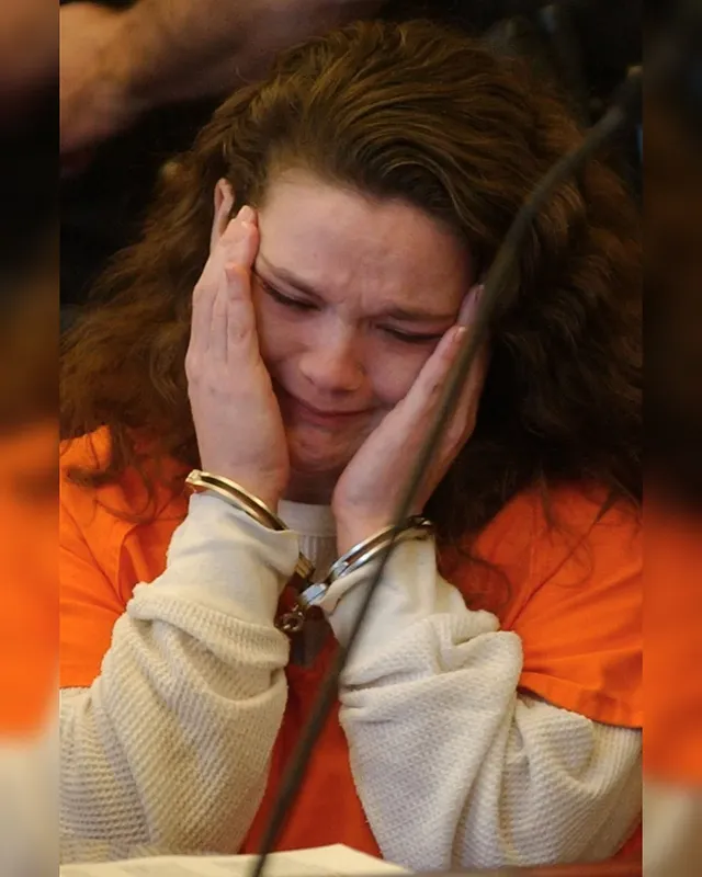 Alice Jenkins. Thirty years in prison. That is what this young woman has just been sentenced to. And while that is of course devastating for her, it is absolutely what she deserves for the horrible abuse of her partner's children. To have her freedom taken away from her and be reduced to an inmate for decades. Every single morning waking up stuck in a small barren cell, and every evening getting locked back up in there again. Constantly getting cuffed and chained, frisked and stripsearched, and barked orders at like she is nothing more than a worthless criminal. It is a miserable and pathetic fate, but it is still more dignified than the way she treated those children, so she really has no right to feel sorry for herself.#handcuffs #handcuffed #handcuffedwoman #handcuffedgirl #shackled #chained #inmate #court #sentenced #arrested #prison #jail
