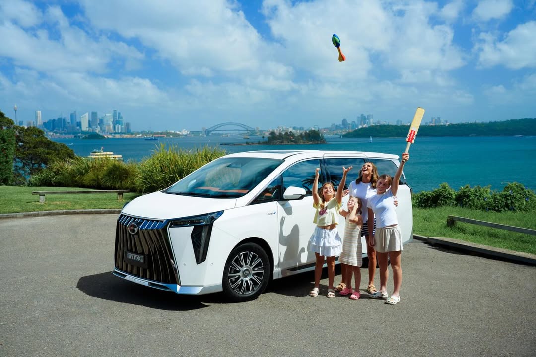 Is this the most luxurious PeopleMover ever?The first hybrid people mover in Australia,the GAC M8 PHEV, has little moments ofluxury everywhere you look, and with 7airbags and intelligent driver assist tech,every trip is comfortable and safe.The girls love the tray tables, and we allsnuck in a little treat with the 10-Point AirPump Massage chairs. Road trips have neverfelt this good. A people mover full of little luxuries.#BeautifulTechnology #GACBeautifulTech#GAC #GACpartner #QualityYouCanFeelad by @candywarner1