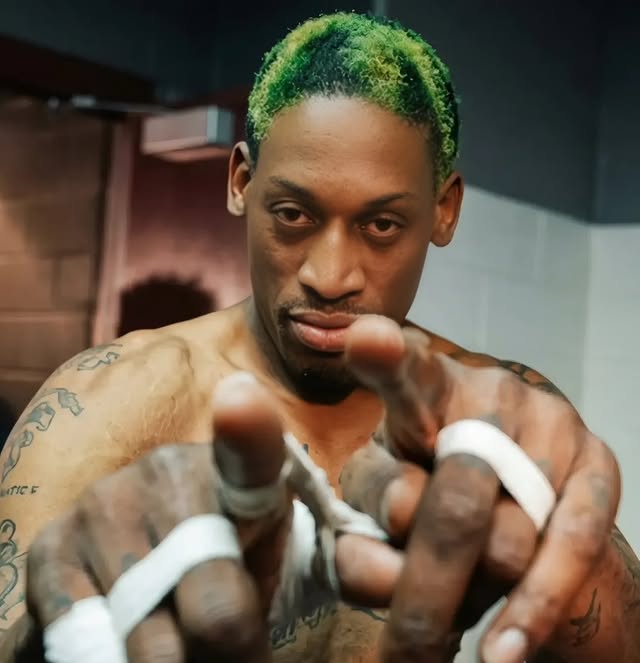 WORK Hard Play Harder 🪱#workhardplayharder by @dennisrodman