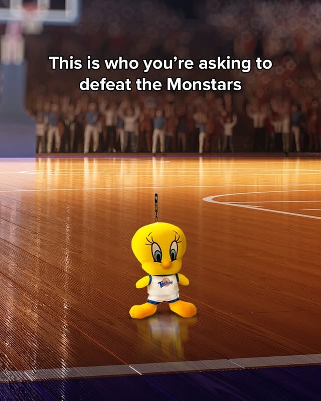 absolute menace on the court #SpaceJam30