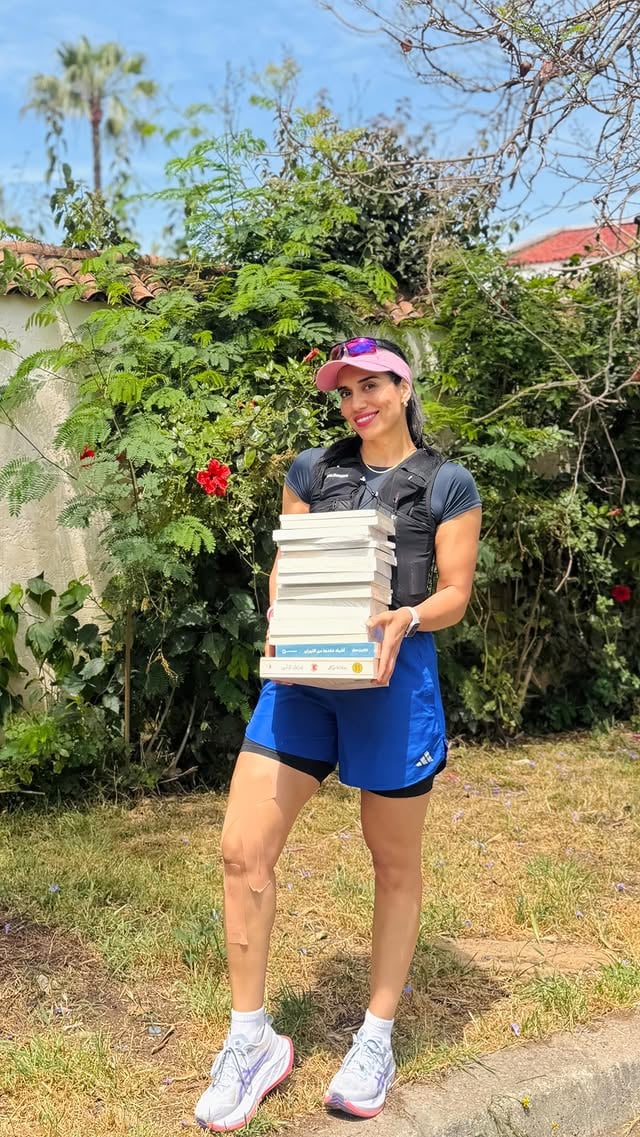 15 km 🏃🏻‍♀️.. 15 كتاب 📚6:06 min/km , 1h31 min ❤️‍🔥👌🏻🦍