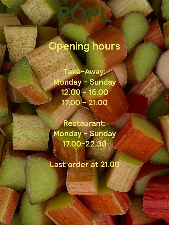 We are now open every day from 12.00!Join us for a lunch burger or evening dinner every day of the week! by @poplburger