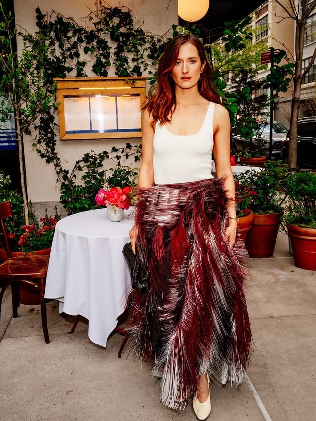 Vogue Cafe in NYC. Thank you for a lovely evening @voguemagazine @chasesapphire #chasesapphirepartner by @gracejanegummer