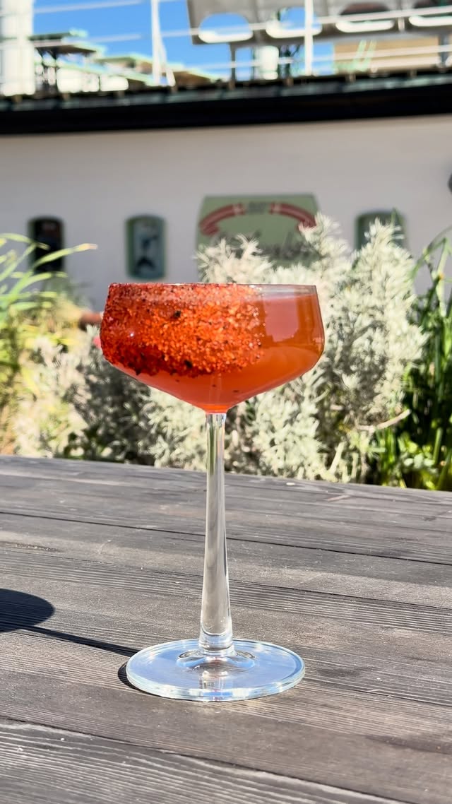 Spicy Mezcalita 🍸The perfect drink to kick off a sunny weekend in Copenhagen!See you tomorrow at Popl 🍔 by @poplburger