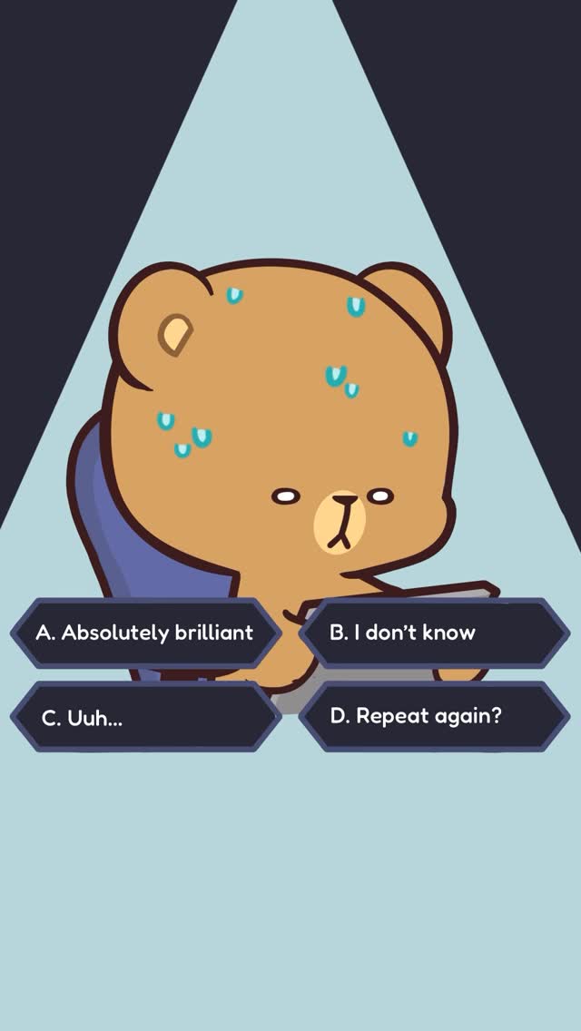 Are you listening?---Feel free to tag someone who always nods at everything! ---Follow 👉 @milkmochabear for more comics and reels ❤⚠️ Credit by mention us in first line of caption if repost, no credit/hidden credit = report ⚠️🚫Do not edit our pics/do not remove our watermark/do not replace our watermark & do not add other name!🚫#milkmochabear #bearcouple #milkandmocha #reelsinstagram by @milkmochabear