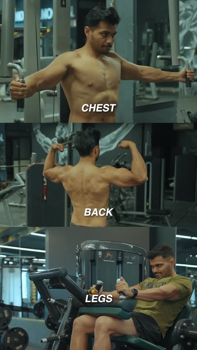 3 Muscle Gain Mistakes ❌#Musclegain #naturalbodybuilding #fitnesslife #gym by @yashsharmafitness_
