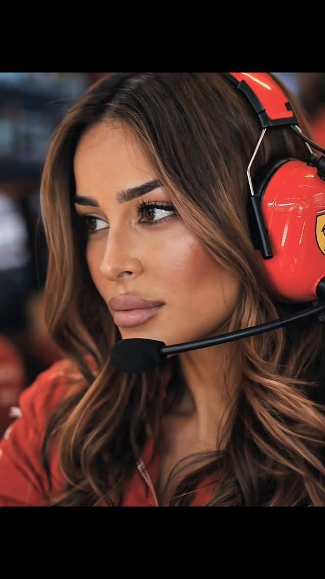 Okay… the Ferrari version might be my favorite trend so far. ❤️🏎️Comment “prompt” if you want the tutorial✨#f1 #ferrari #formula1 #trend #formula1grandprix by @madalina_caminschi