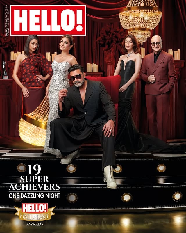 From the chameleon-esque actor Anupam Kher (@anupampkher) to Bobby Deol (@iambobbydeol)’s remarkable comeback, from fresh faces Pratibha Ranta (@pratibha_ranta) and Rasha Thadani (@rashathadani), to luxury tastemaker Tania Shroff (@tania_shroff)—the HELLO! Hall of Fame welcomed the best of the best into its ranks this year. Our latest cover and pages inside highlight precisely how. Stay tuned as we recapture the full glory of the enchanting evening, and head over to our website to catch a glimpse of the cover story.Editor-in-chief: Ruchika Mehta (@ruchikamehta05)Interviews: Ananya Ghosh (@ananyag81), Rewati Rau (@rewatinair), Sangeeta Waddhwani (@sindhycrawford), and Shraddha Chowdhury (@shraddha.skc)Creative Direction: Avantikka Kilachand (@avantikkak), Anushree Sardesai (@anushree_sardesai), and Yukti Sodha (@yuktisodha)Photography: Vikram Bawa (@vikram_bawa)Cover Design: Mandeep Singh Khokhar (@mandy_khokhar19)Presented by: M3M (@m3mindiapvtltd)Jewellery Partner: Izzari By Aanchal Jain (@izzarijewellery)Hospitality Partner: Four Seasons Hotel Mumbai (@fsmumbai)Celebration Partner: DonJulio (@donjuliononalc)Associate Partners: Istituto Marangoni (@istitutomarangoni_mumbai) and Vedica (@vedicspring)Trophy Partner: Ravissant (@theravissant_)Décor Partner: Interflora India (@interfloraindia)#HELLOIndia #HELLOMagazine #HHOF2026 #HELLOHallOfFame #HELLOHallOfFameAwards by @rashathadani