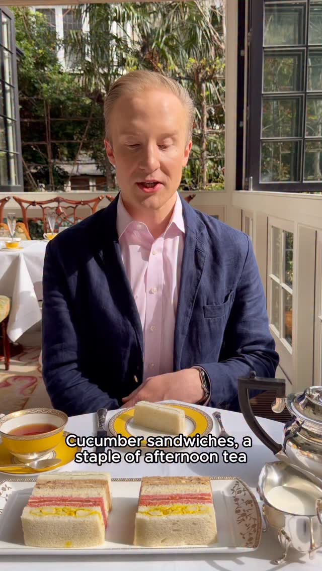 How do you take your cucumber? #dining #etiquette #williamhanson @thegoring