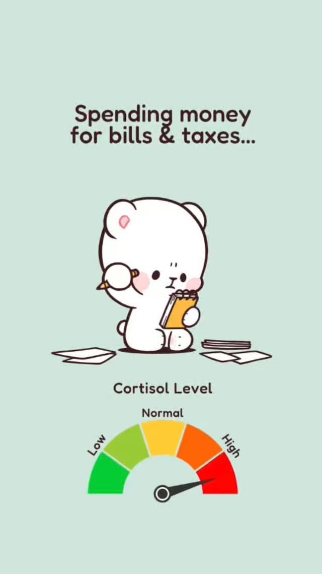 Cortisol level---Feel free to tag someone with two completely different moods!---Follow 👉 @milkmochabear for more comics and reels ❤⚠️ Credit by mention us in first line of caption if repost, no credit/hidden credit = report ⚠️🚫Do not edit our pics/do not remove our watermark/do not replace our watermark & do not add other name!🚫#milkmochabear #bearcouple #milkandmocha #reelsinstagram by @milkmochabear