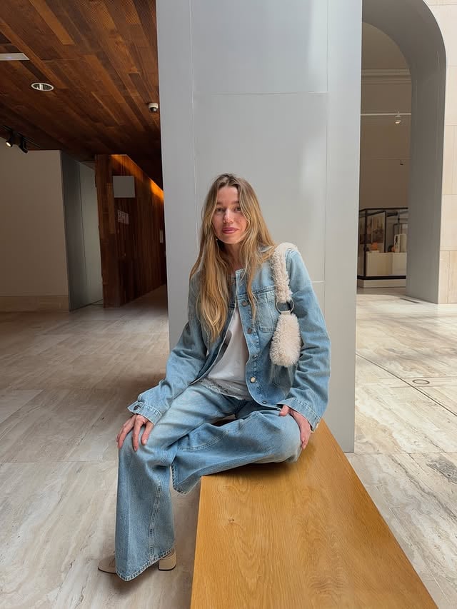 Museum day Denim set @closedofficial 🐋 by @marri.nikko