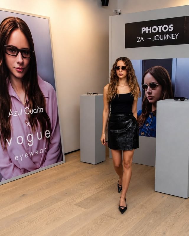 still not over this one!⁣celebrating the new Vogue Eyewear Journey collection and welcoming back @AzulGuaita in Mexico, the vibe was just right ✨⁣from trying on our favorite frames to capturing every moment, it was all about expressing your style, your way. by @vogueeyewear