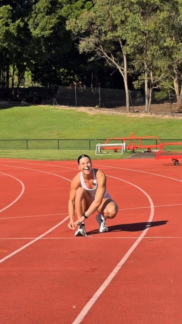 this feeling means everything to me.Through every high and every low, every path I’ve gone down, running was always my first passion. There’s something about sprinting that makes me feel completely alive. Pure happiness.And even though this sport has also brought heartbreak, setbacks, surgeries and chronic injuries… there’s still something so special about getting back up and chasing the thing that makes you feel like this.No matter how hard it gets. No matter how impossible it may seem to you or other people. If you truly love something, why would you ever stop?Every setback comes with a lesson, and every lesson is another step forward 🤍 by @desijohnsonn