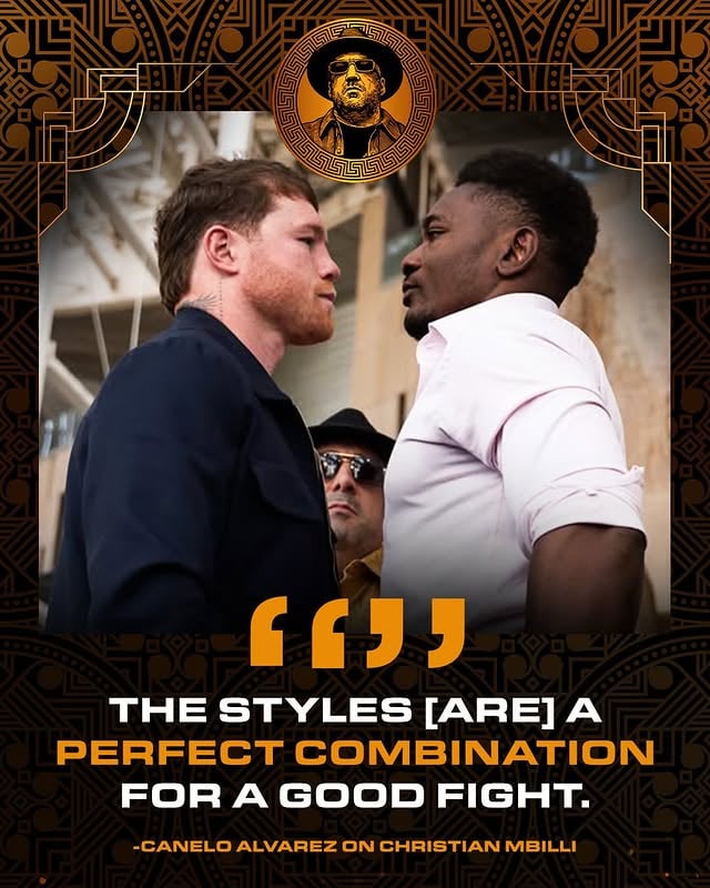 Canelo Alvarez tells @VersaceBoxing why fans can expect fireworks in his September return against Christian Mbilli 🔥Stream the latest episode of Mr. Verzace Podcast 🎙️ by @versaceboxing