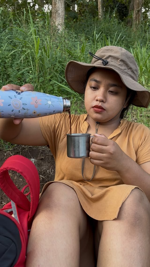 ngopi di sawah #nature by @jia_amalia20_real