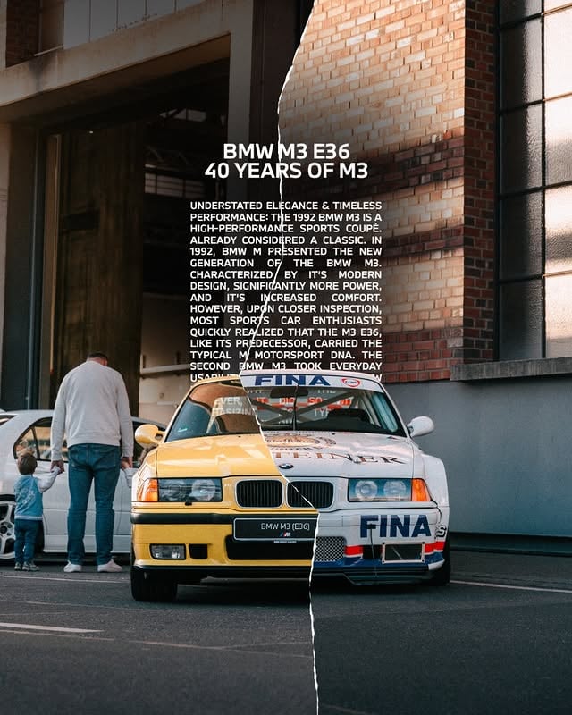 A wolf in sheep's clothing.#BMW #BMWM #MPower #40yearsM3