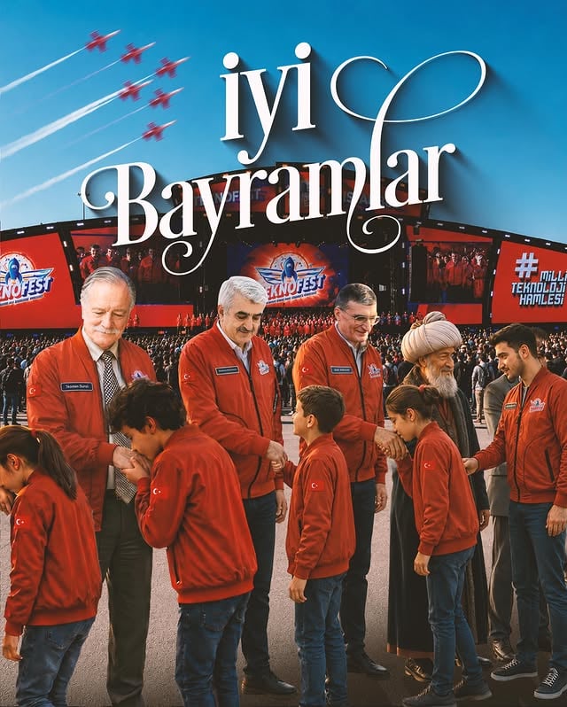 Büyüklerimizin ellerinden, gençlerimizin gözlerinden öperim.Rabbim ilmimizi arttırsın.#KurbanBayramı’mız mübarek olsun. 🌷With deepest respect to our elders and warmest affection for our youth.May God grant us ever-greater knowledge.#EidMubarak! 🌷 by @selcuk79