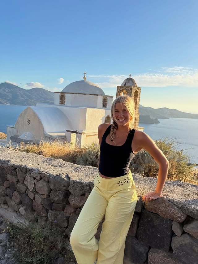 one of my fav views from Greece by @aniela.nelson