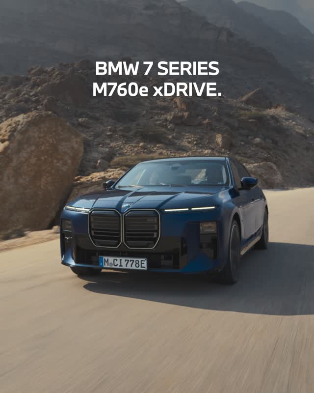 Presence you see. Power you feel. #BMW #BMWM #7Series #MPerformance #BMWIndividual Paint finish shown: BMW Individual Dual-Finish Frozen Tanzanite Blue metallic with Tanzanite Blue metallic. Check the link in bio for the BMW Individual Visualizer to see all colour options. BMW M760e xDrive Sedan ¹, ², ³: Energy consumption, combined WLTP in l/100 km: 6,8-5,6; CO₂ emissions, combined WLTP in g/km: 154 – 128; Energy consumption, combined WLTP in kWh/100 km: 18.2 – 16.7; Electric range, WLTP in km: 69 – 80. ¹ Provisional figures that have not yet been officially confirmed.² For plug-in hybrid: Weighted, combined (EC AC Charge Weighted).³ The stated values are based on the mandatory WLTP measurement procedure. The real life values depend on various factors, e.g. cargo weight, driving style, route, weather conditions, auxiliary electrical consumption (including air conditioning), tires, battery state of health.