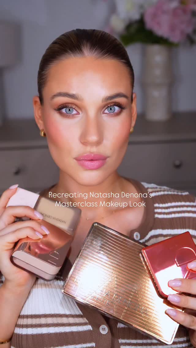Recreating @natashadenona masterclass makeup + trying her new launches! The eyeshadow palette has bronzy, neutral slightly cool leaning shades that’s just perfection. Buttery mattes that requires minimal blending and effort. The sparkles in the shimmers can be seen from miles away 😍👌✨#sminktips #natashadenonamakeup #bronzymakeup #summermakeup by @mathildaharoun
