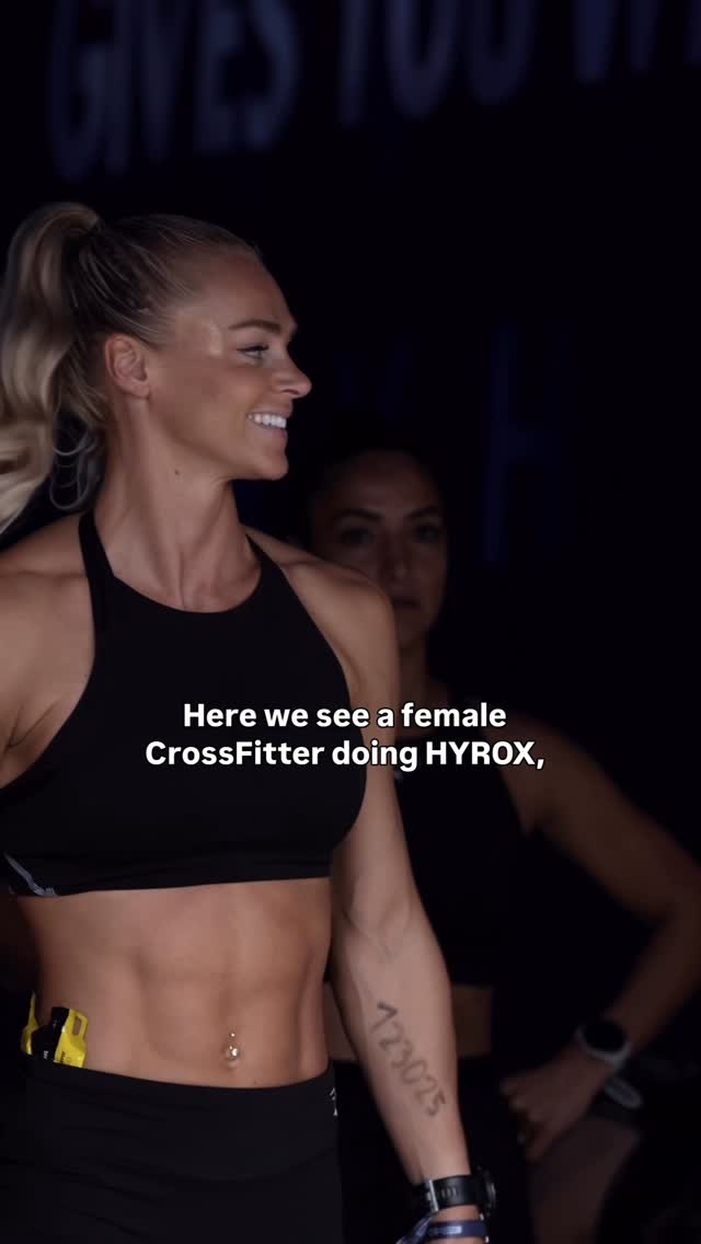 11 minutes of greatness then a whole lot of consequences 💁🏼‍♀️#hyrox #crossfit by @sarahholden_fit