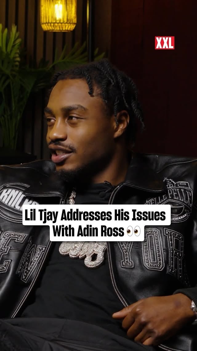 Lil Tjay addresses his issues with streamer Adin Ross after Adin and 6ix9ine were trolling Tjay recently for the 2022 shooting incident that left Tjay shot seven times at a shopping center in Edgewater, N.J."I spoke to Adin. I kinda told him how I felt. I felt he was kinda doing too much. And he apologized for doing something. And then he wanted me to apologize for calling him a d*cksucka after. But ain't no beef. I guess we not best friends still. He wanna mock about Chipotle and sh*t."A trend on social media took off in which people post chips and guacamole to troll Tjay in relation to being near a Chipotle during the shooting."I was not even nowhere in a Chipotle... I was sitting in my car... It's not even a joke that could even relate."Watch the full interview @xxl link in bio. 🎥