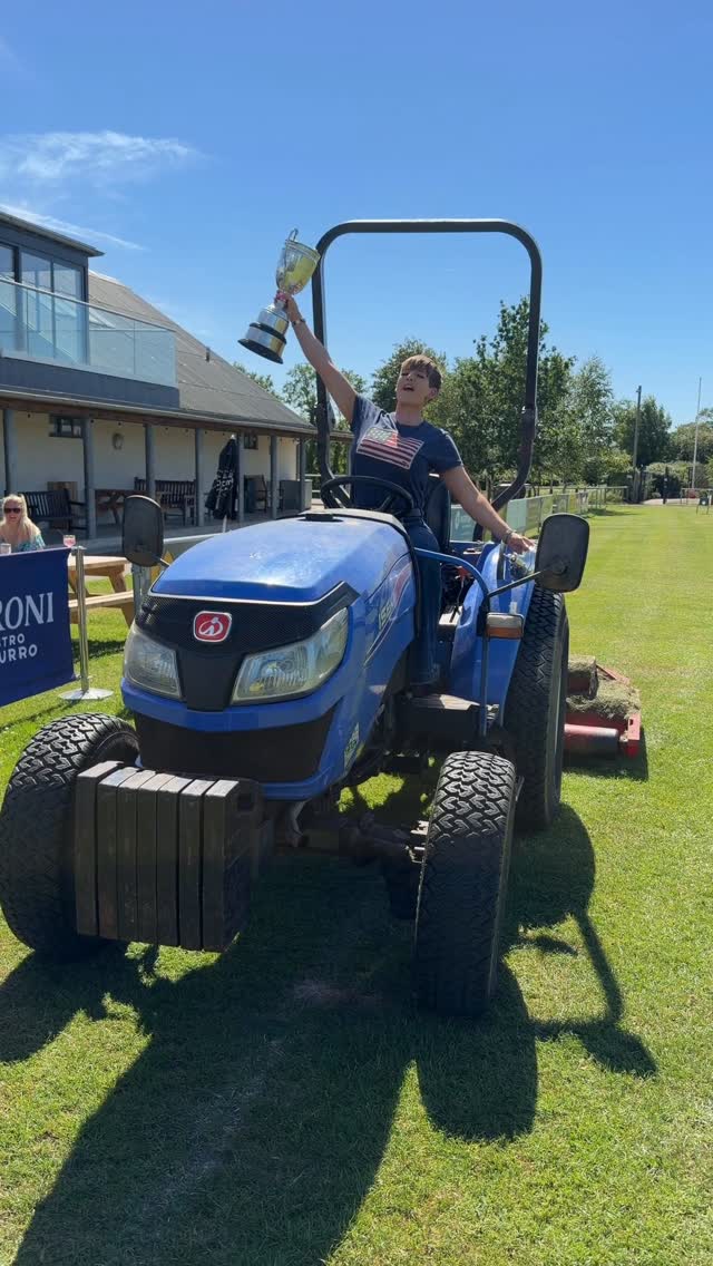 It’s official I am the best tractor driver ever 🏆 #farming #farmer #fun by @hannah_brooks_world