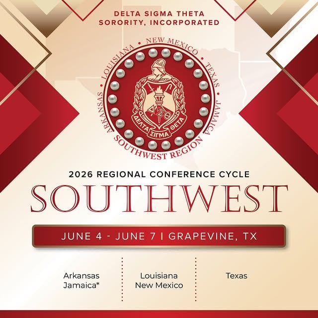 Stop number two on our Hot Delta Summer tour is pulling up to the great state of Texas for the BLAZING 50th Southwest Regional Conference!With over 5,800 members — a record number of registrants — joining us in person AND virtually from Arkansas, Louisiana, New Mexico, Texas, and Jamaica, we will be anchored and evolving in Love, Legacy & Leadership!Sorors, if you are attending the conference, drop a 🔥 in the comments — we cannot wait to see you!#DST1913 #DSTRC2026 #SWRegionalConference2026 #BelieveandLove #DSTSWR by @dstinc1913