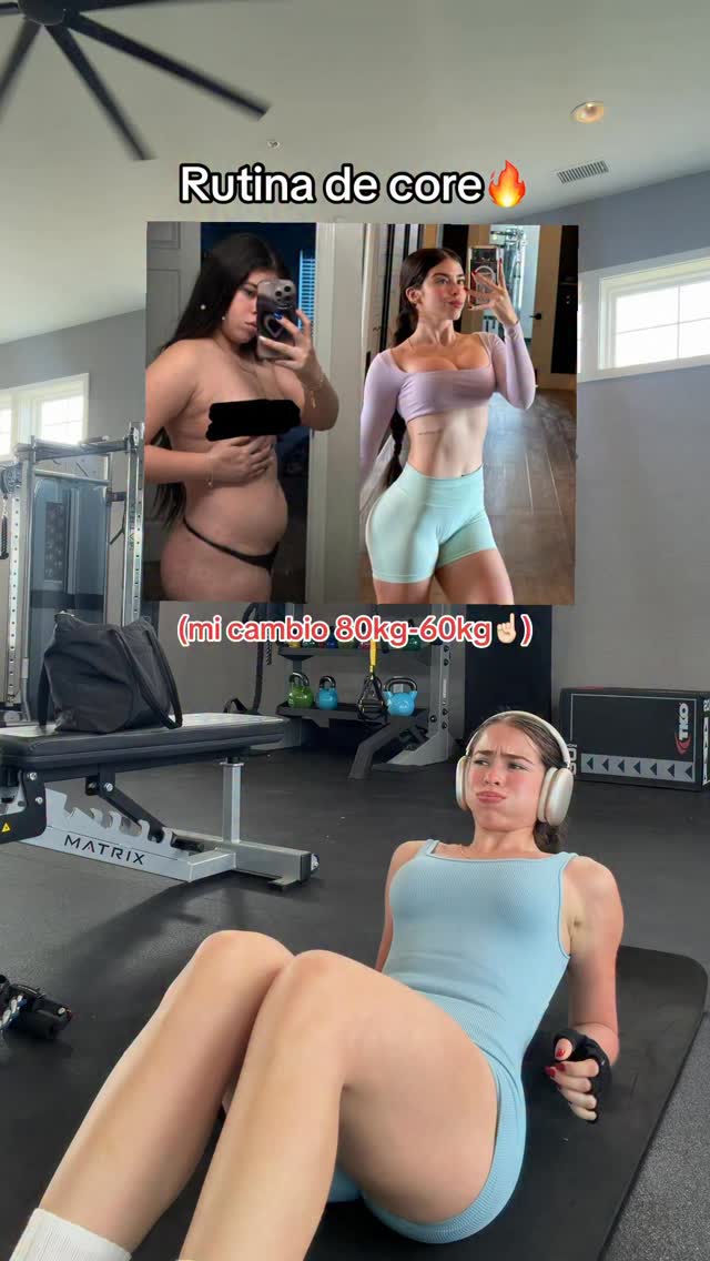 Es avanzada, pero si quieren para principiantes díganme en los comentarios ok😝🔥🔥 #bajardepeso #gym by @patyyperales
