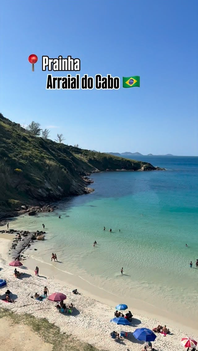 Prainha - 31 de Maio - Arraial do Cabo 🇧🇷⭐️⭐️⭐️⭐️⭐️#arraialdocabo #turismo #travel #explore #turismorj by @arraialplus